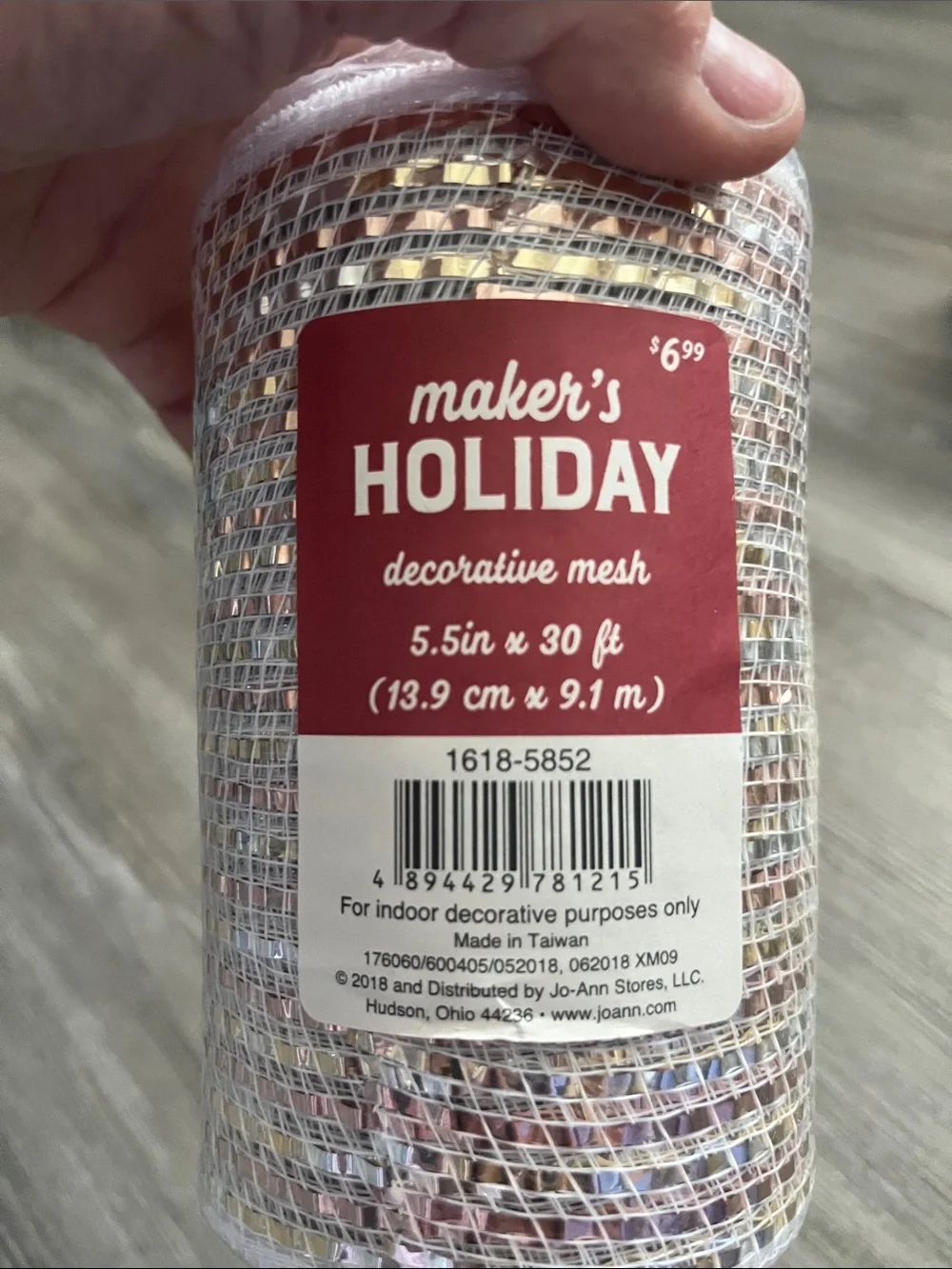 Bundle of Decorative Mesh rolls
